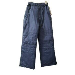Hawke & Co. Outfitter Kids Youth Snow Pants Adjustable Size 10/12 Navy Blue
